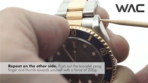 nettoyage rolex precision|Rolex bracelet removal.